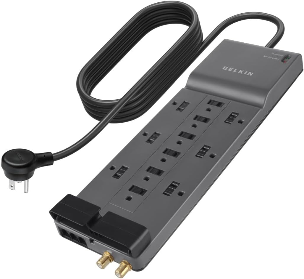 Belkin 12-Outlet Surge Protector Power Strip