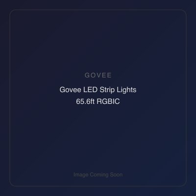 Govee LED Strip Lights 65.6ft RGBIC