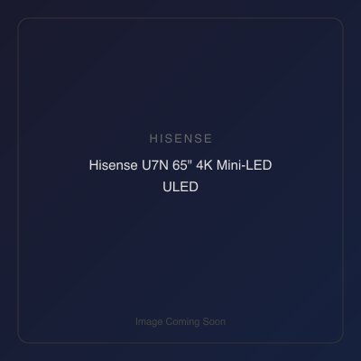 Hisense U7N 65" 4K Mini-LED ULED
