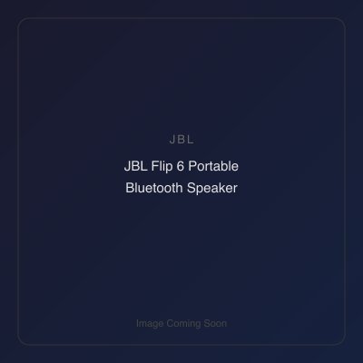 JBL Flip 6 Portable Bluetooth Speaker