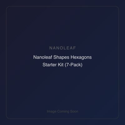 Nanoleaf Shapes Hexagons Starter Kit (7-Pack)